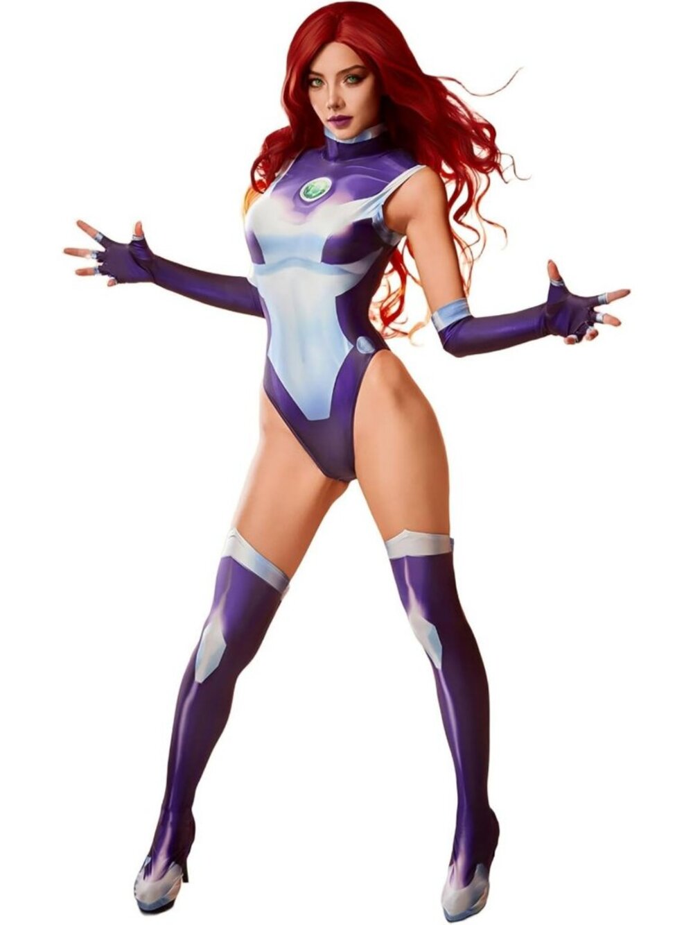 3D Printed Women's Super Speed Cosplay Bodysuit Costume - Perfect for Parties!